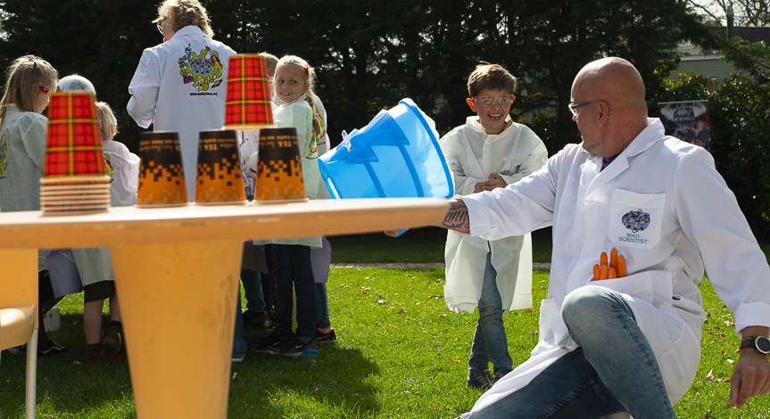 mad science zomerkamp airzooka